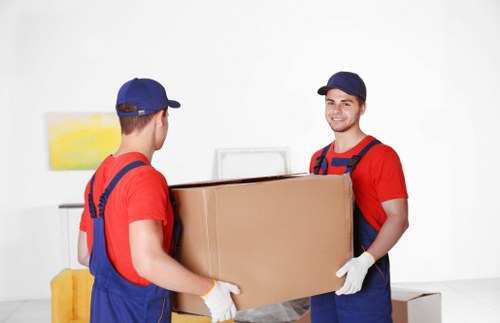 Moving team planning a home move in Twickenham