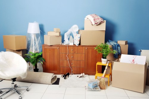 Local removals team planning a move in Twickenham