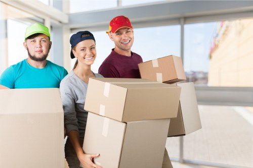 House removals support for a Twickenham home move