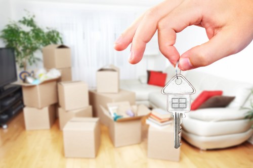 Professional packing services for a Twickenham home move
