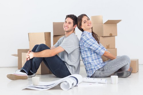 Local removal van ready for an urgent household move in Twickenham