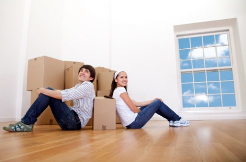 Furniture pick-up service for a home in Twickenham