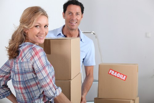 Moving support for a flat with stairs and tight access in Twickenham