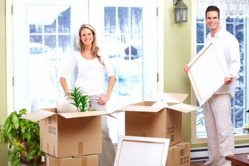 Local removals team organising an office move in Twickenham