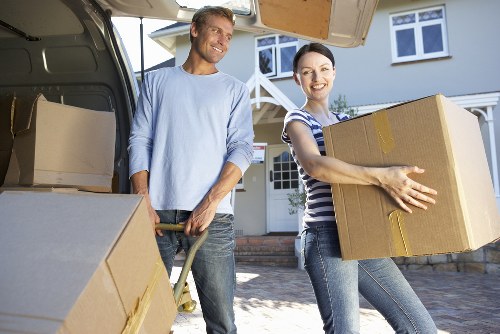 Furniture loading for a Twickenham house or flat move