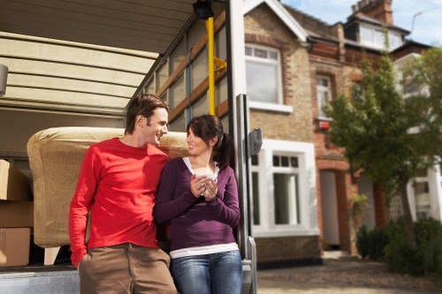 Furniture collection and delivery van in Twickenham